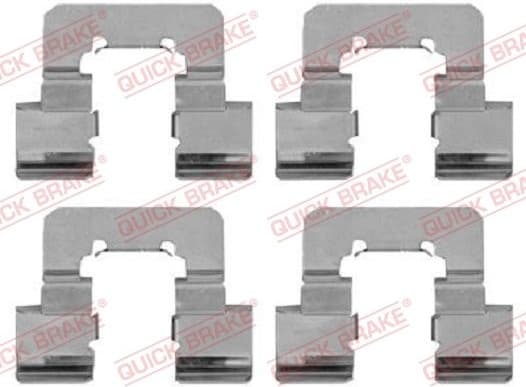 Brake pads accessory kit 109-1781 - image 2
