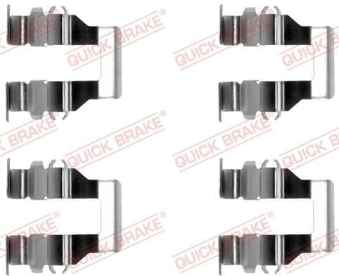 Accessory Kit, disc brake pad 109-1199 - image 2