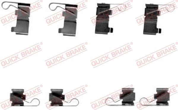 Accessory Kit, disc brake pad 109-1699 - image 2