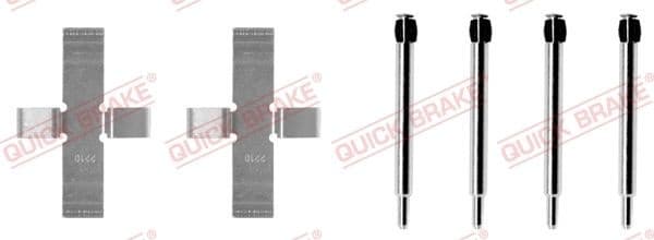 Accessory Kit, disc brake pad 109-0903 - image 2