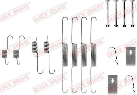Accessory Kit, brake shoes 105-0782 - image 2