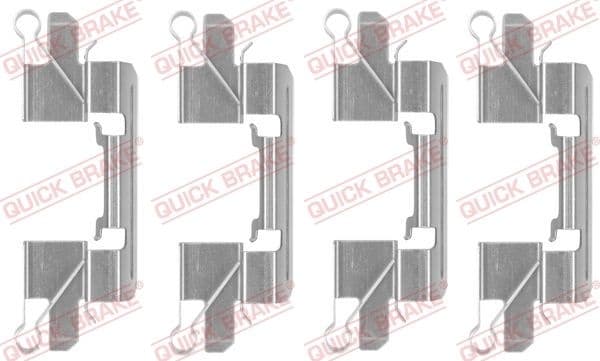 Brake pads accessory kit 109-1769 - image 2