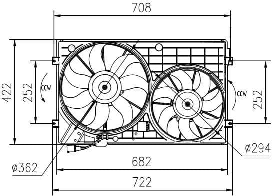 Fan, engine cooling 47394 - image 7