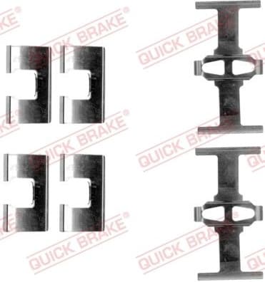 Accessory Kit, disc brake pad 109-1203 - image 2