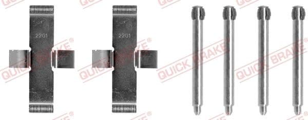 Accessory Kit, disc brake pad 109-1037 - image 2