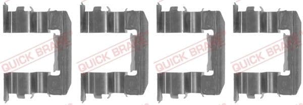Accessory Kit, disc brake pad 109-1184 - image 2
