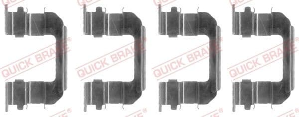Accessory Kit, disc brake pad 109-1287 - image 2