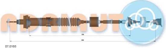 Cable clutch 07.0165 - image 2