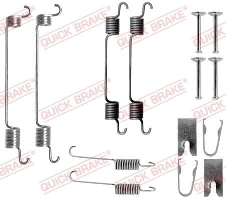 Accessory Kit, brake shoes 105-0797 - image 2