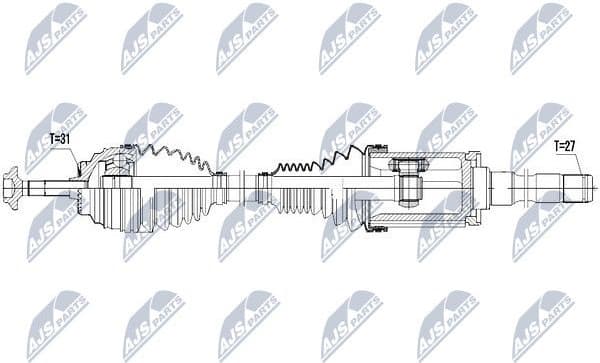 Drive shaft complete NPW-BM-027 - image 4
