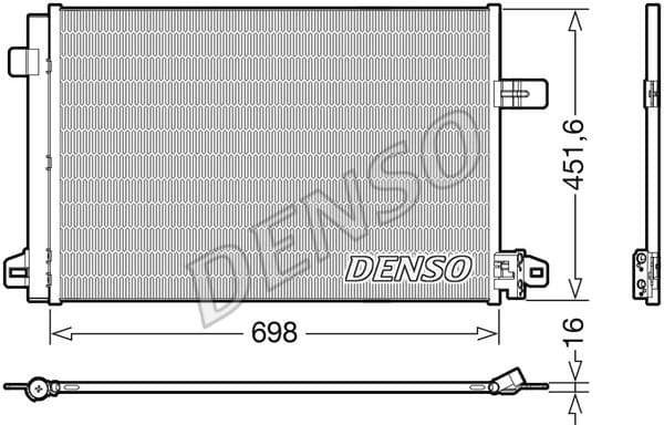 Condenser, air conditioning DCN32028