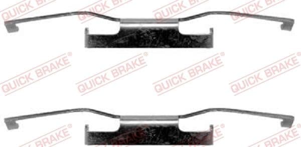 Accessory Kit, disc brake pad 109-1011 - image 2