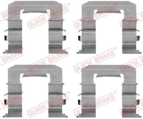 Accessory Kit, disc brake pad 109-1212 - image 2
