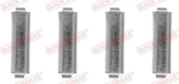 Accessory Kit, disc brake pad 109-1771 - image 2