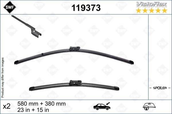 Wiper Blade DAS ORIGINAL SET 119373
