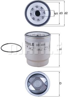 Fuel Filter KC491D