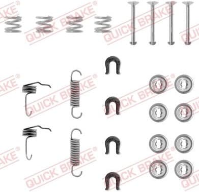 Accessory Kit, brake shoes 105-0655 - image 2