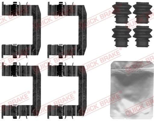 Accessory Kit, disc brake pad 109-1872 - image 2