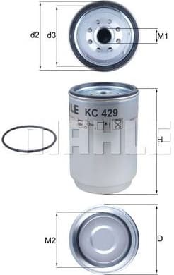 Fuel Filter KC429D