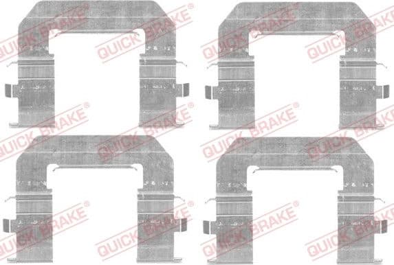 Accessory Kit, disc brake pad 109-1776 - image 2