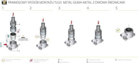 Mounting, control/trailing arm 01140848 - image 3