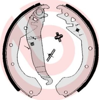 Brake Shoe Set ESSENTIAL LINE S59510