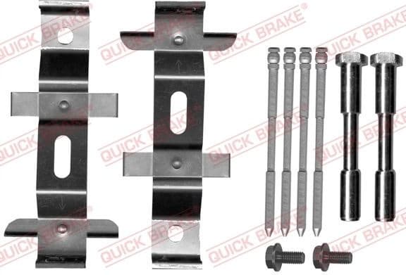 Accessory Kit, disc brake pad 109-1894 - image 2