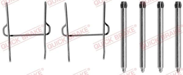 Accessory Kit, disc brake pad 109-1081 - image 2