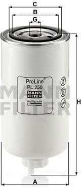 Fuel Filter PL250