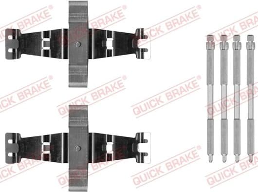 Brake pads accessory kit 109-0042 - image 2