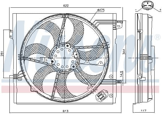 Fan, engine cooling 85946 - image 7