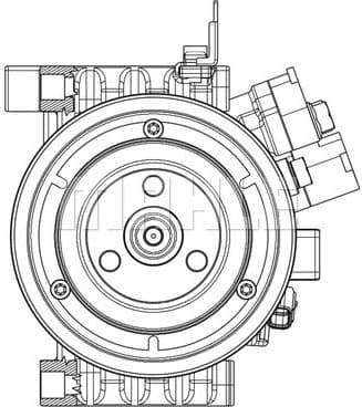 Compressor, air conditioning BEHR *** PREMIUM LINE *** ACP 631 000P - image 3