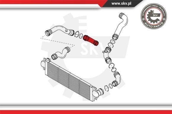 Charge Air Hose 24SKV003 - image 3