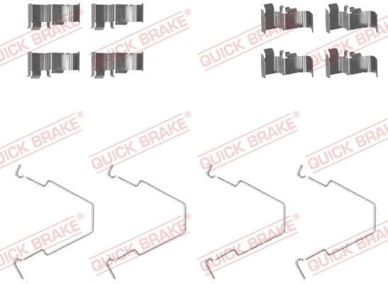 Accessory Kit, disc brake pad 109-1652 - image 2