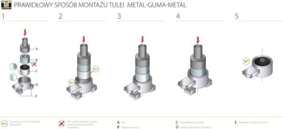 Mounting, control/trailing arm 00415005 - image 2
