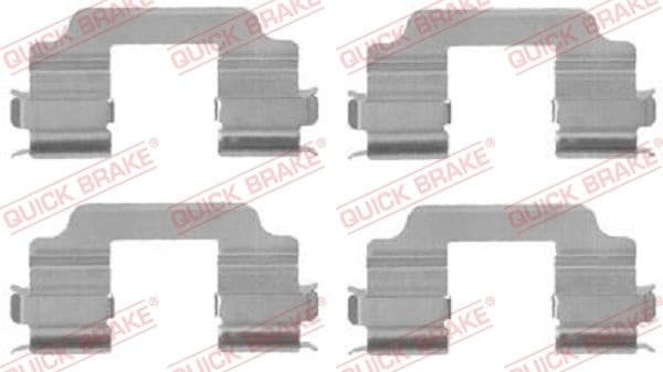 Accessory Kit, disc brake pad 109-1709 - image 2