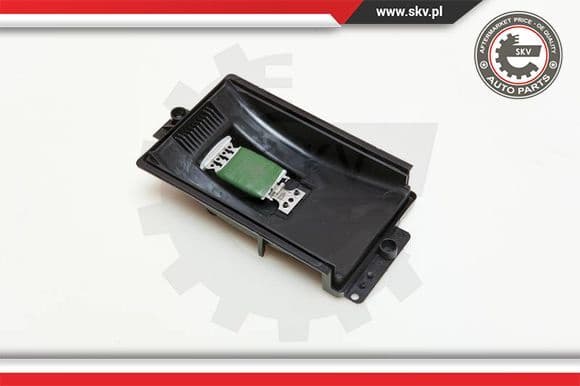 Resistor, interior blower 95SKV004