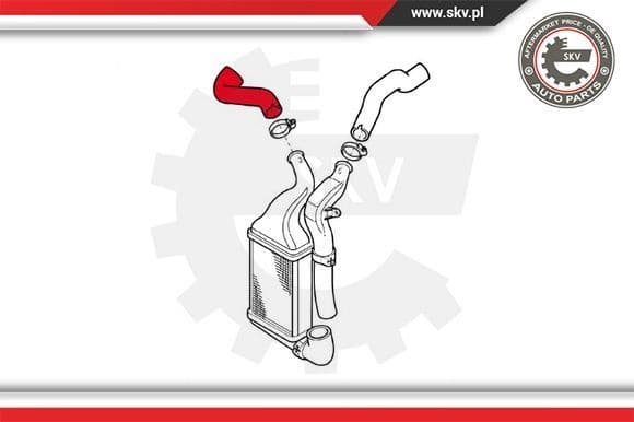 Charge Air Hose 24SKV851 - image 4