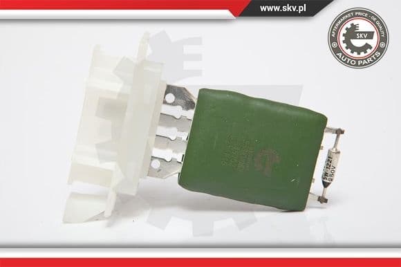 Resistor, interior blower 95SKV063