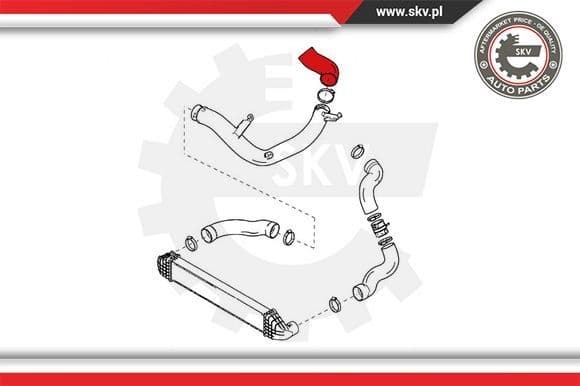 Charge Air Hose 24SKV801 - image 4