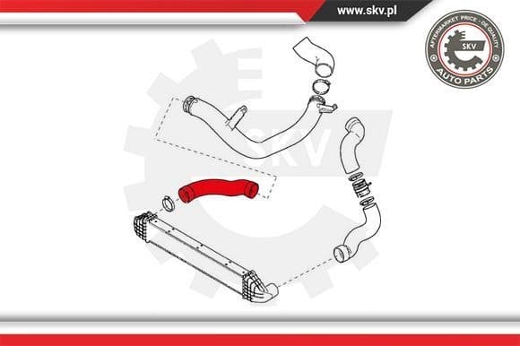 Charge Air Hose 24SKV928 - image 4