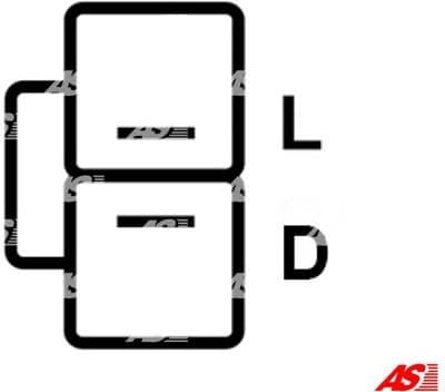 Alternator AS A6611S - image 5