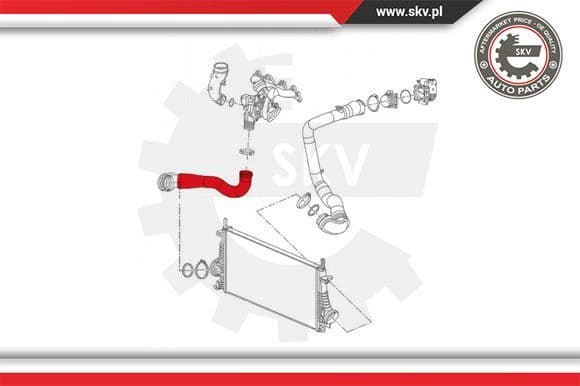 Charge Air Hose 43SKV072 - image 4