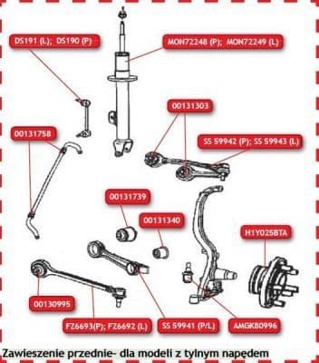 Mounting, control/trailing arm 00131340 - image 3