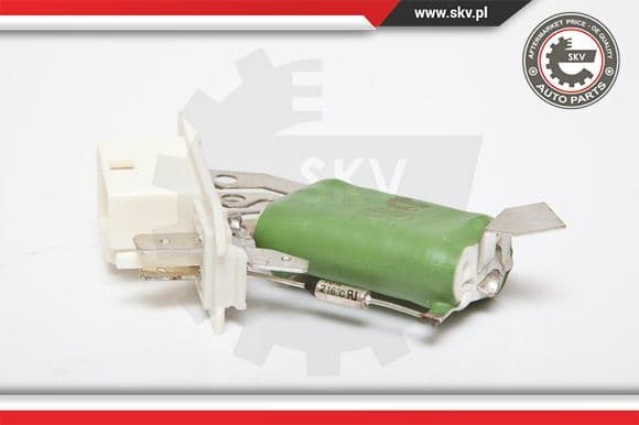 Resistor, interior blower 95SKV073