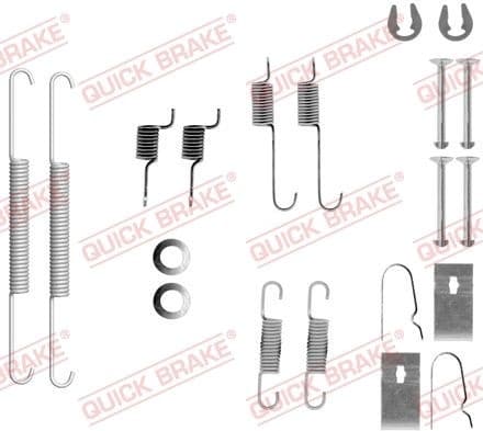 Accessory Kit, brake shoes 105-0847 - image 2