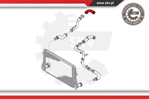 Charge Air Hose 24SKV077 - image 3