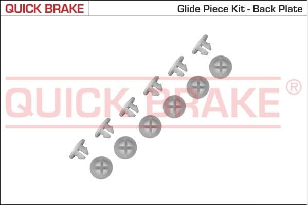 Brake pads accessory kit 6859K - image 3