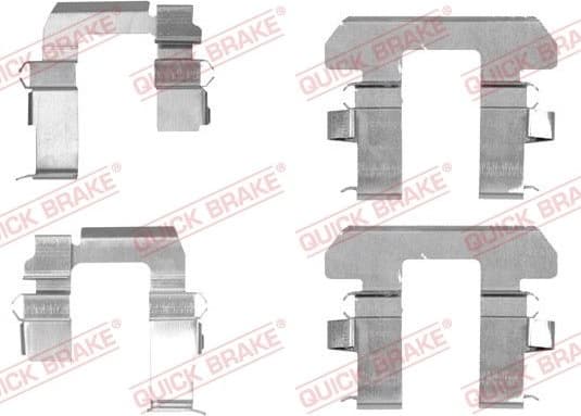 Accessory Kit, disc brake pad 109-1763 - image 2