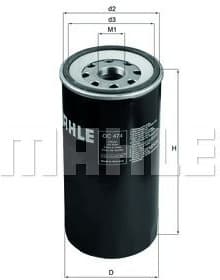 Oil Filter OC474